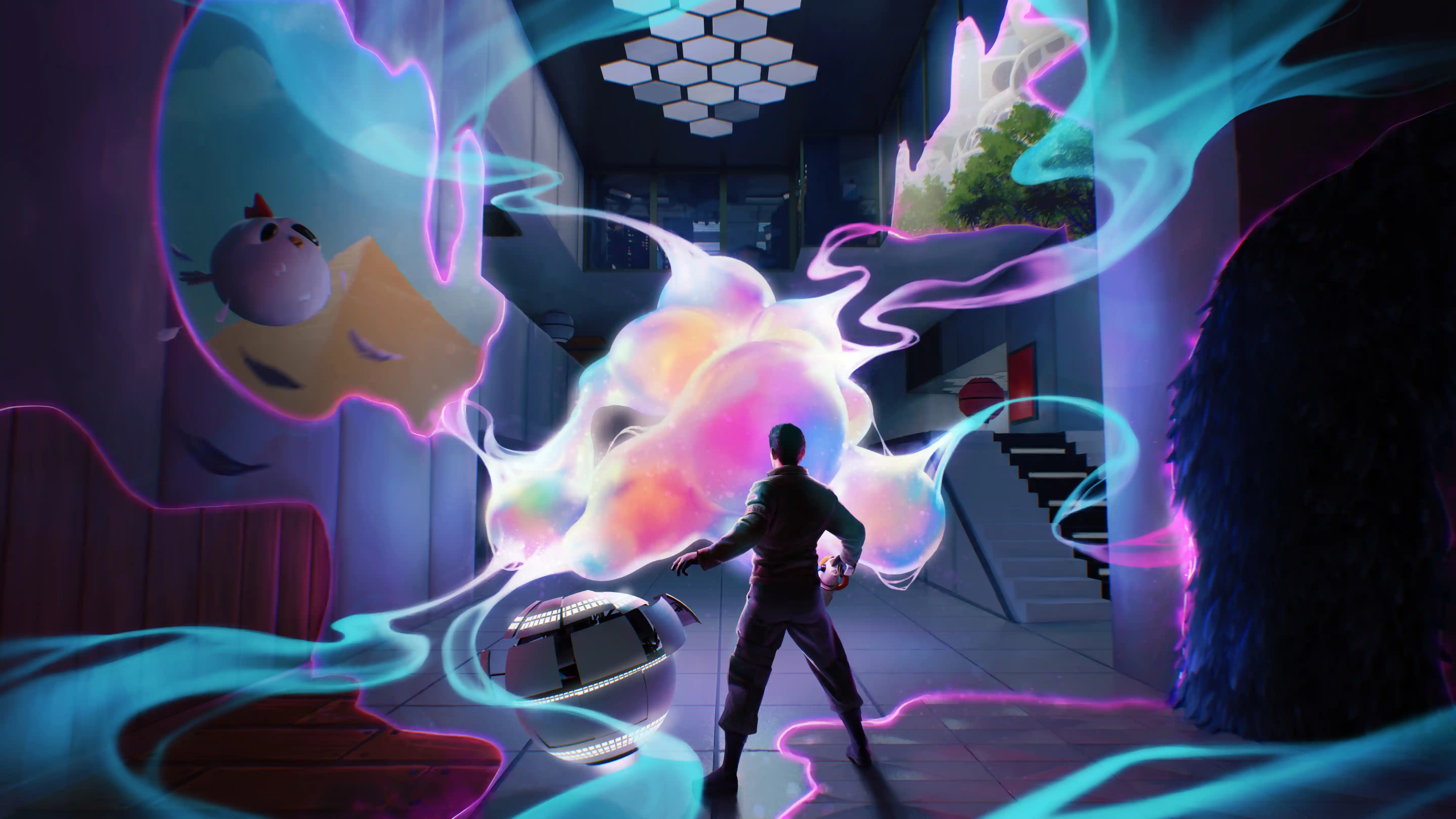 ChromaGun 2: Dye Hard - key art by MLC Studio