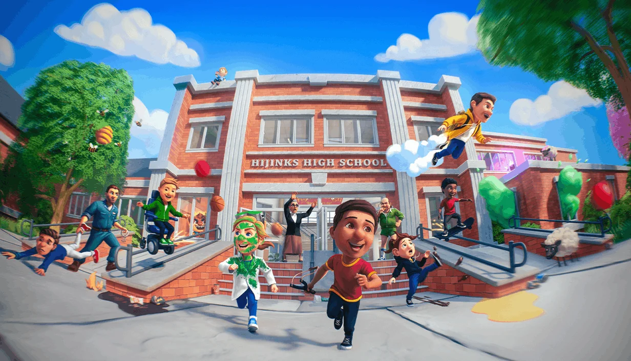 Hijinks High - key art by MLC Studio