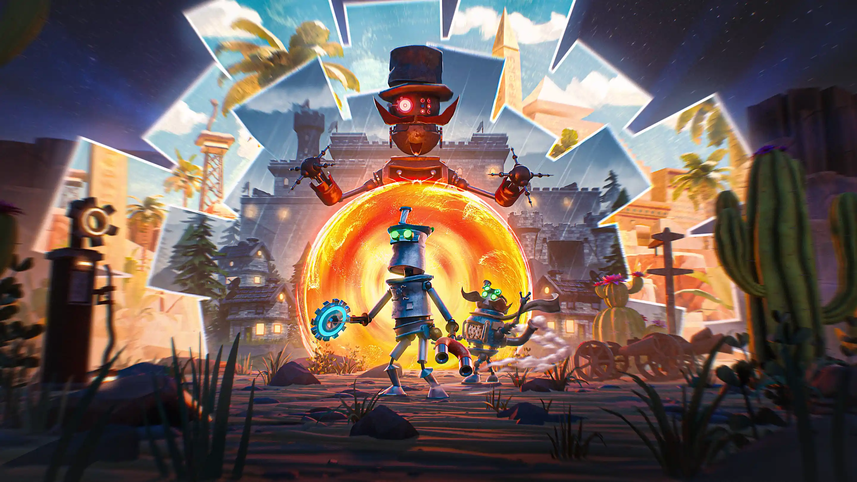 One Wee Robot - key art by MLC Studio